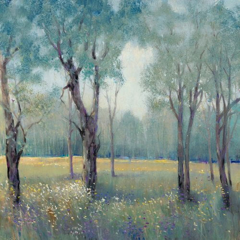 "Morning Mist" Painting Print on Wrapped Canvas