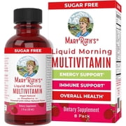 MaryRuths Liquid Morning Multivitamin Raspberry 8-Pack 1 oz