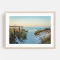 thumbnail image 1 of Morning in Panama City Beach - Panama City Beach Florida Photography Beach Coastal Ocean Seaside Landscape Scenic Waves Oak Framed Wall Art Print 24 x 36 inches, 1 of 6