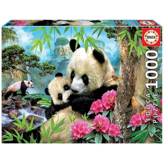Morning Panda, a 1000-piece Puzzle by Educa