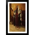 thumbnail image 1 of Morning Prayer 24x40 Large Black Wood Framed Print Art by Rudolf Ernst, 1 of 2