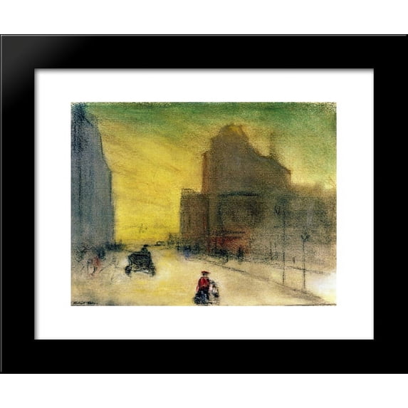 Morning Reflections 20x24 Framed Art Print by Robert Henri