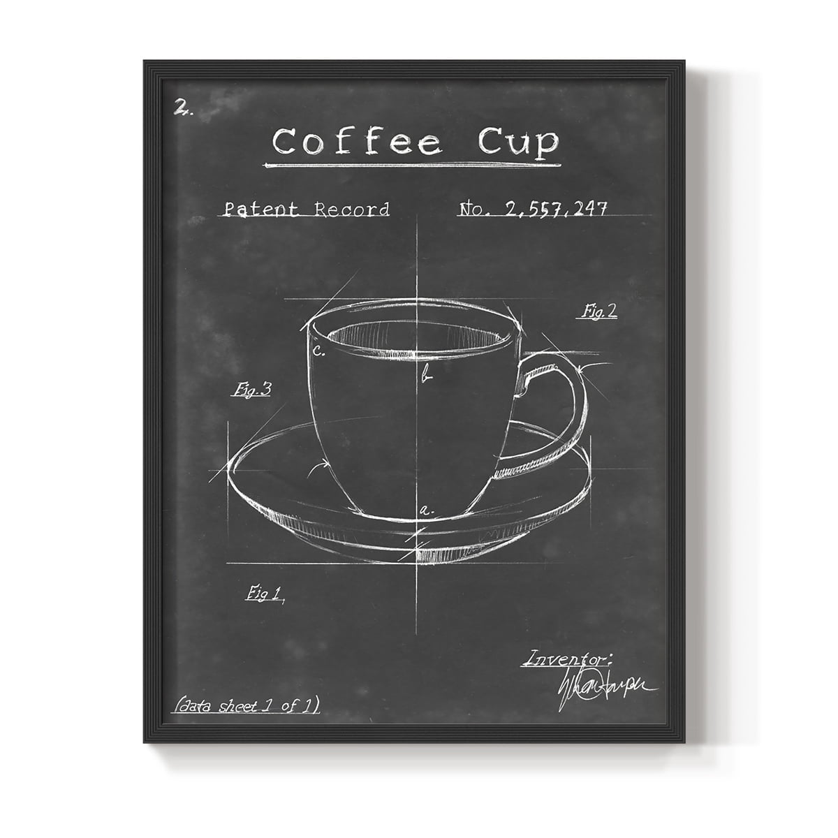 Morning Routine II Framed Print in Black Solid Wood Framed Print No Nail Hanging