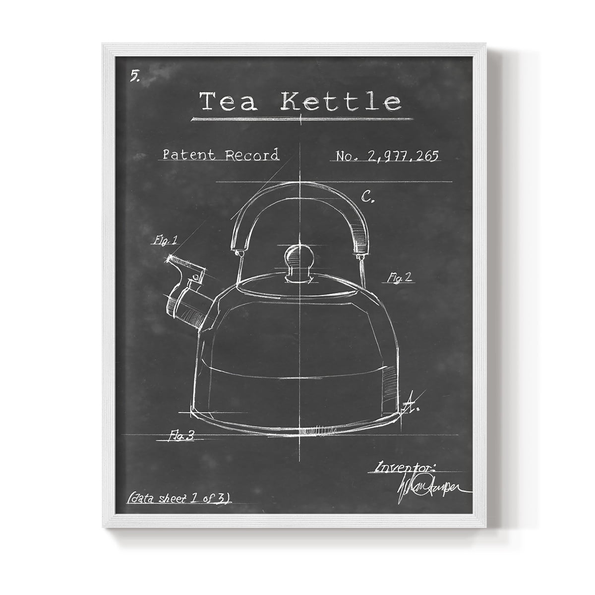 Morning Routine V Framed Print in White Solid Wood Framed Print No Nail Hanging