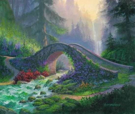 Morning Rush Canvas Art - Michael Humphries (24 x 24)