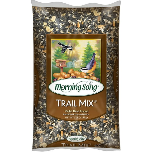 Morning Song 12004 Trail Mix Wild Bird Food, 5-Pound