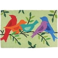 thumbnail image 1 of Jellybean 20 in. W X 30 in. L Multicolored Morning Song Birds Polyester Accent Rug, 1 of 2