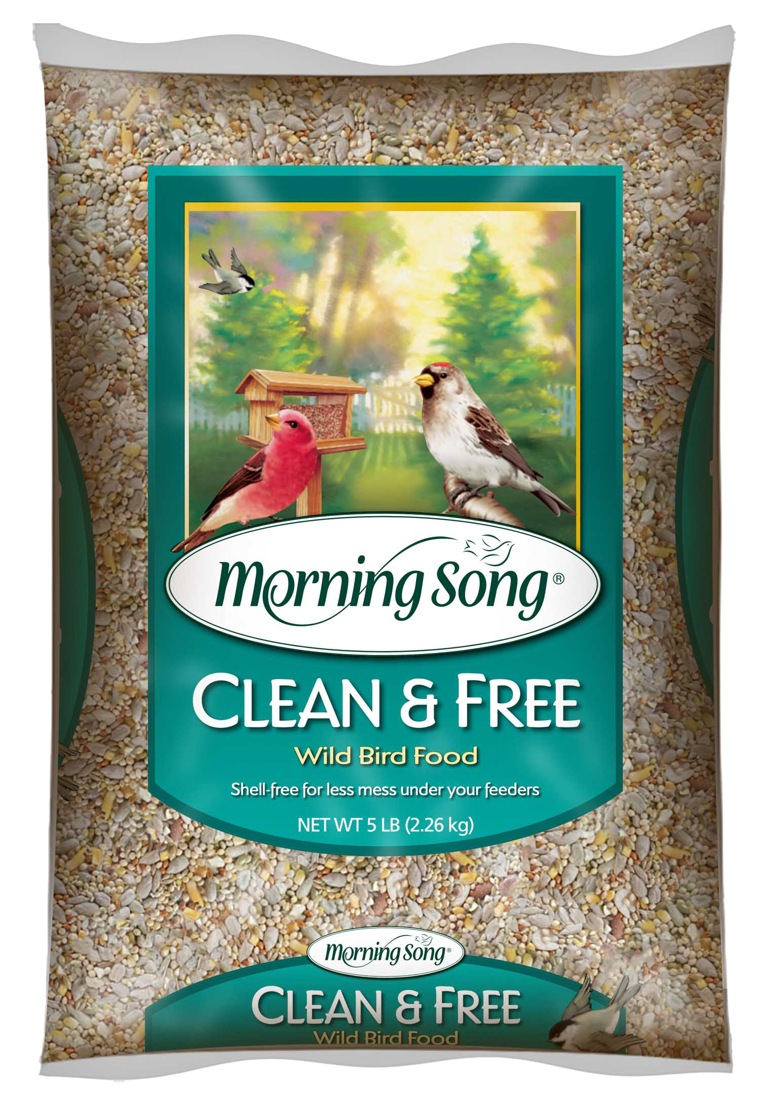 Morning Song Clean and Free Wild Bird Food, 5 lbs.