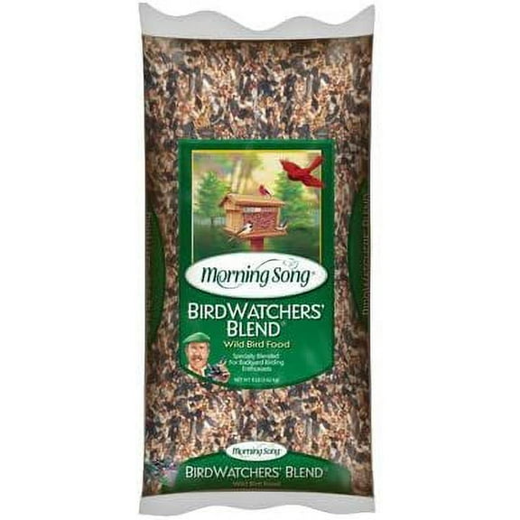 Morning Song Global Harvest Foods 11957 8-Lb. Birdwatchers Bird Food - Quantity 4