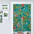 thumbnail image 1 of Morning Song - Turquoise Door Curtain Nordic Living Room DoorCurtain Porch Partition Curtain Kitchen Rative Half Curtain, 1 of 4