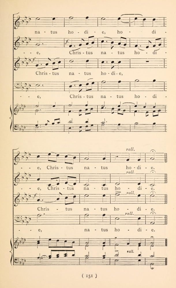Morning Star 3 Christmas Carols New & Old 1850 Canvas Art - (18 x 24)