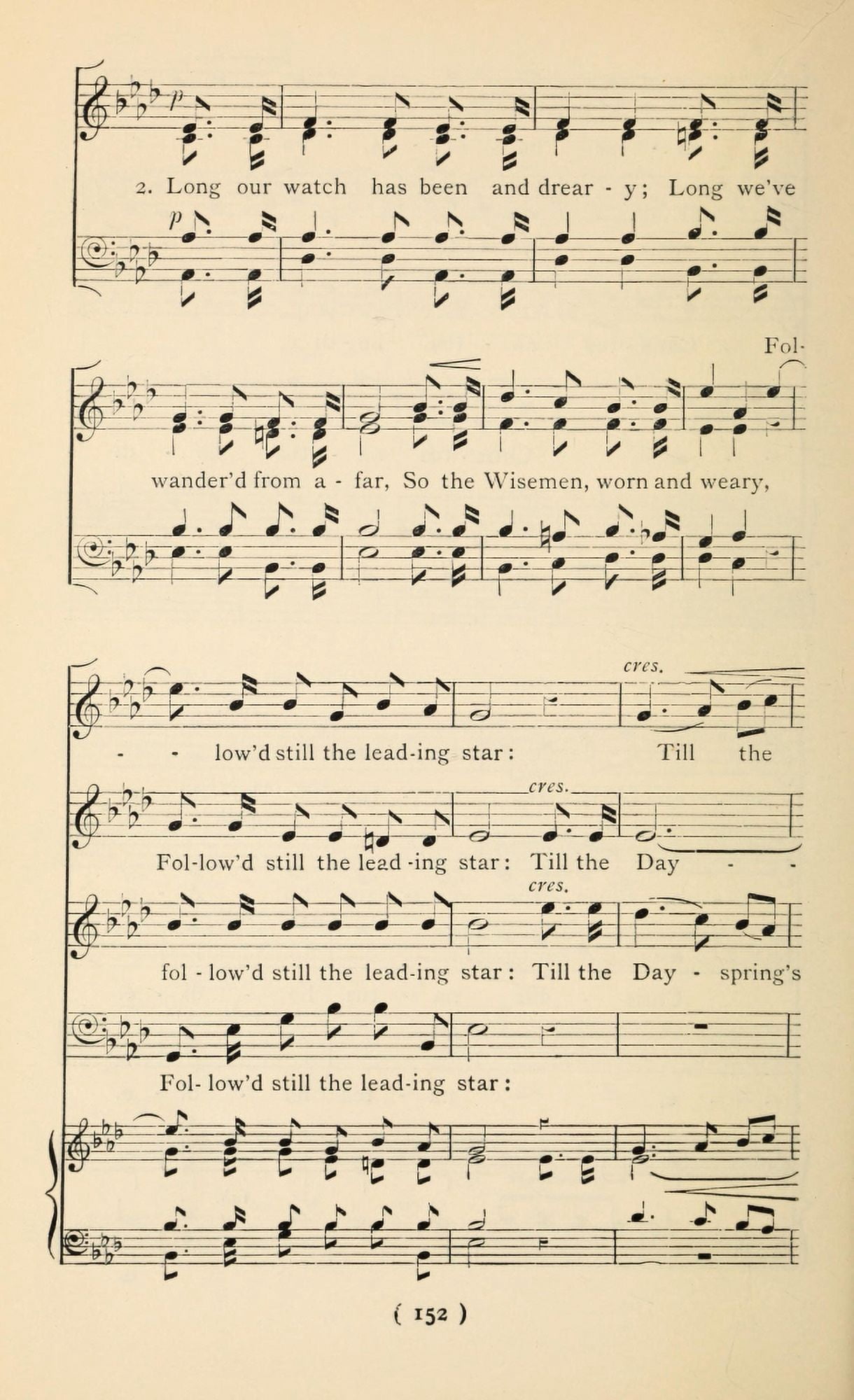 Morning Star 4 Christmas Carols New & Old 1850 Canvas Art - (24 x 36)