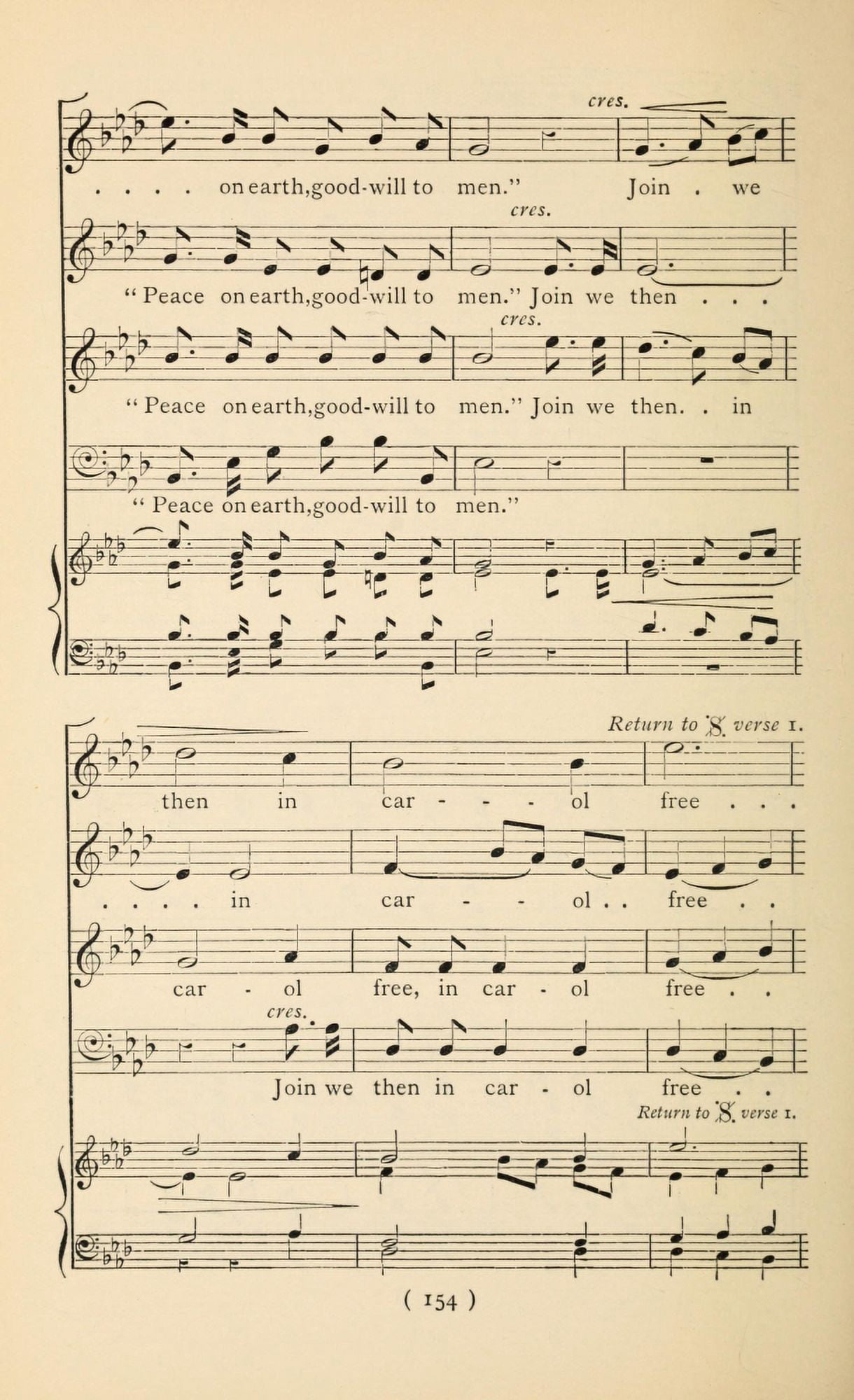 Morning Star 6 Christmas Carols New & Old 1850 Canvas Art - (24 x 36)