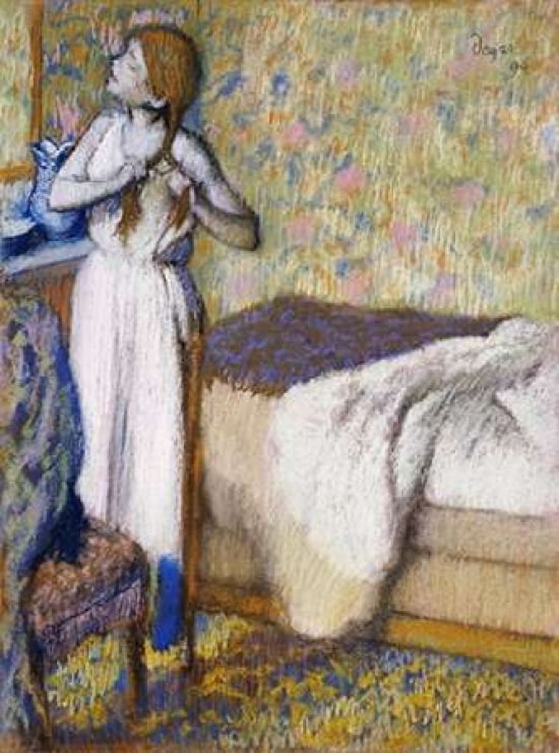 Morning Toilet Canvas Art - Edgar Degas (18 x 24)