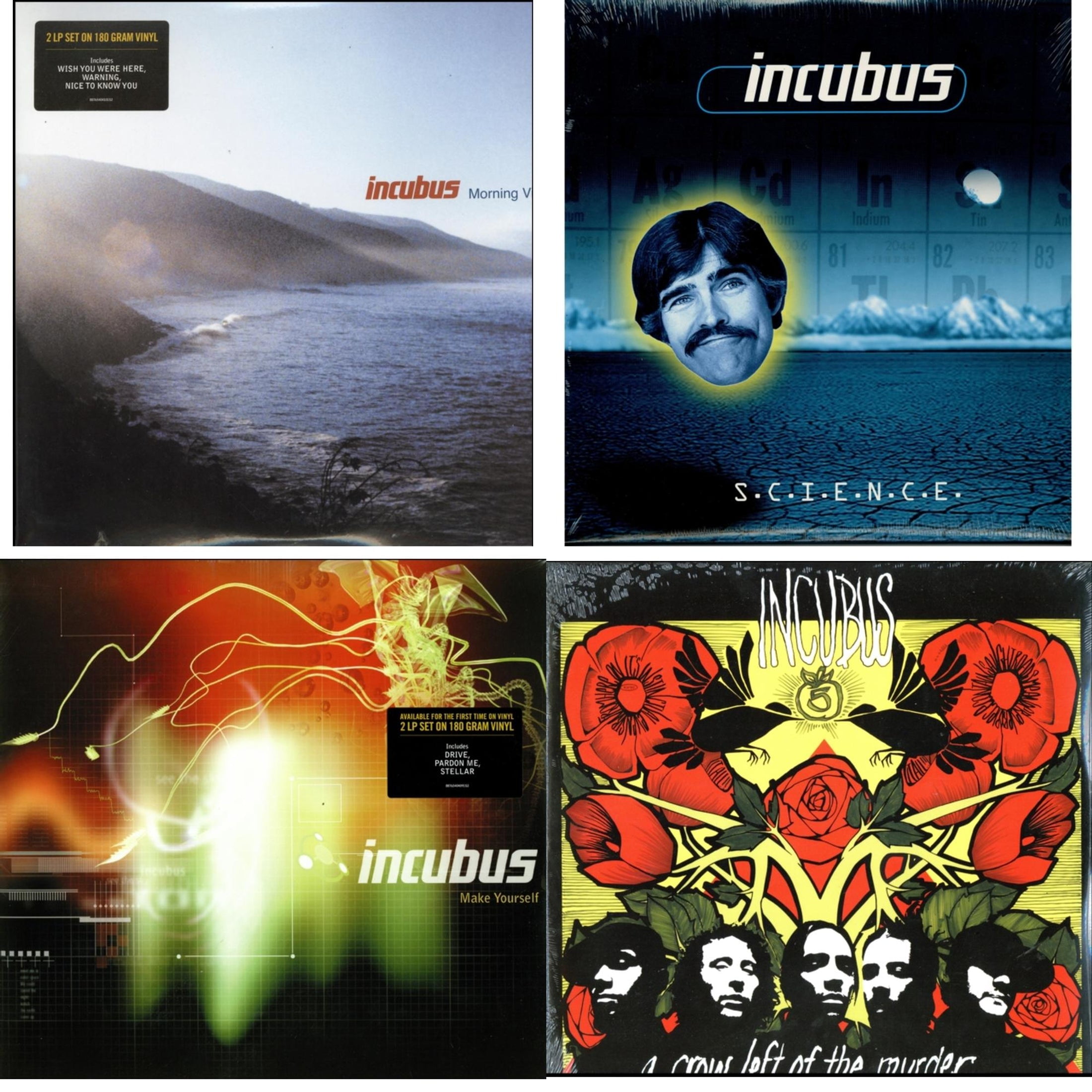 Morning View (2LP/180G) & S.C.I.E.N.C.E. (180G) & Make Yourself (2LP/180G) & A Crow Left Of The Murder (2LP/180G)