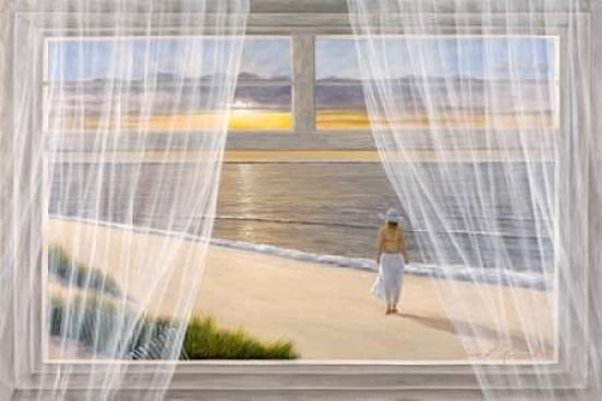 Morning Walk Canvas Art - Diane Romanello (20 x 28)