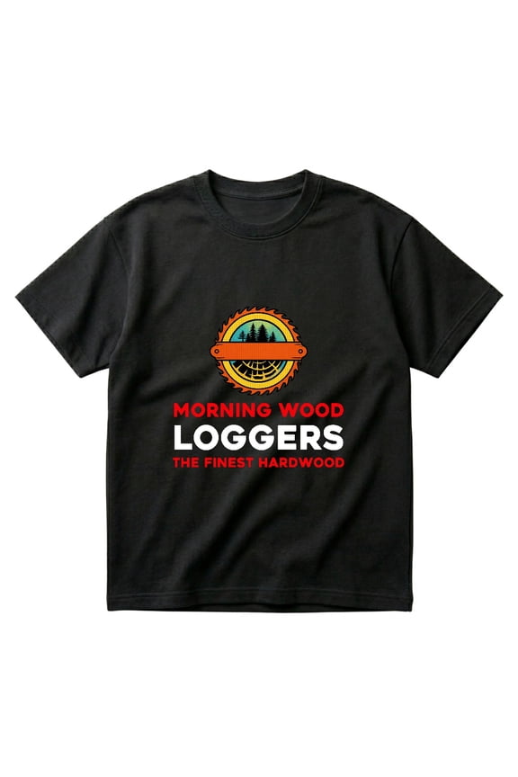 Morning Wood Carpentry Loggers Woodworker Gift For Carpenter Men Dad T-Shirts