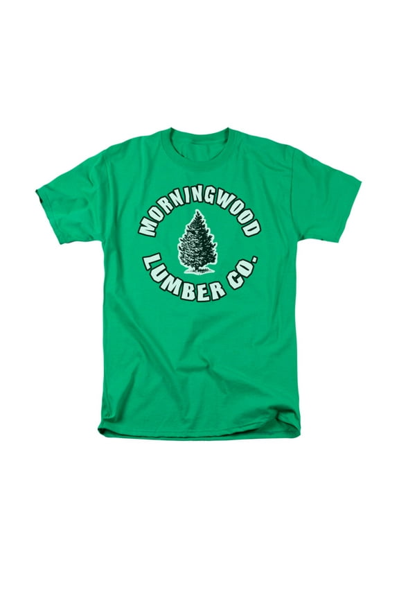 Morning Wood Lumber Co. Funny Joke Adult T-Shirt