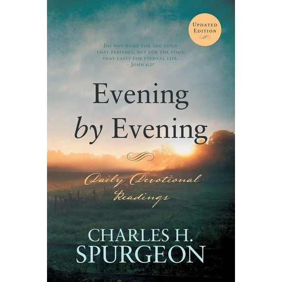 Morning and Evening Evening by Evening: Daily Devotional Readings, (Paperback)