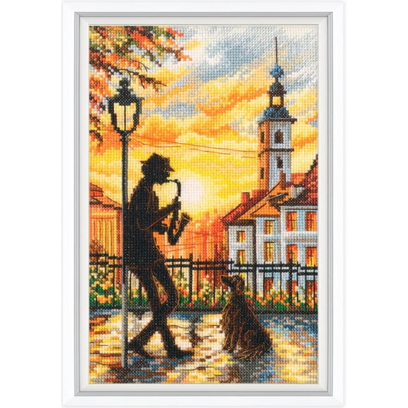 Morning jazz M1059 Counted Cross Stitch Kit