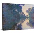 thumbnail image 1 of Morning on the Seine near Giverny by Claude Monet Canvas Classic Artwork, 1 of 5