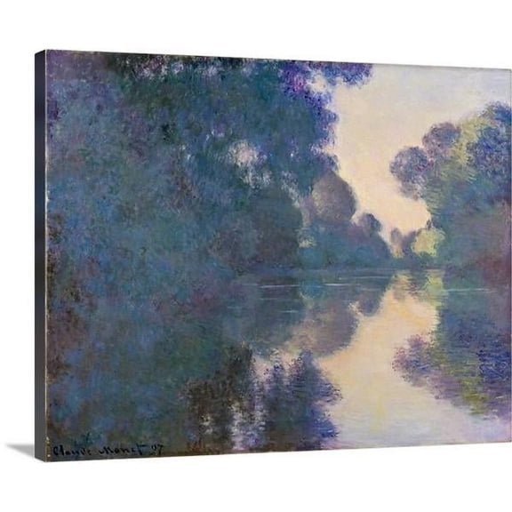 Morning on the Seine near Giverny by Claude Monet Morning on the Seine near Give