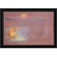 thumbnail image 1 of Morning plowing 40x28 Large Black Ornate Wood Framed Canvas Art by Goldstein Grigoriy, 1 of 2
