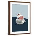 thumbnail image 1 of Art.com Morning rituals Giclee Print by Maarten Leon, Brown Frame Wall Art, 21" x 29", 1 of 4