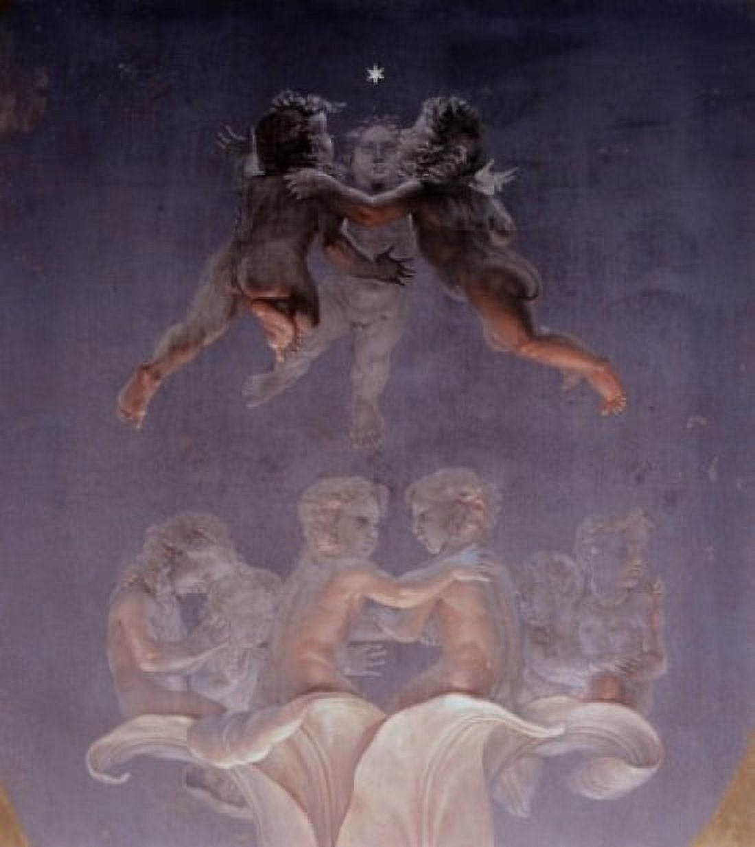 MorningAngel Detail Philipp Otto Runge (1777-1810 German) Canvas Art - Philipp Otto Runge (18 x 24)