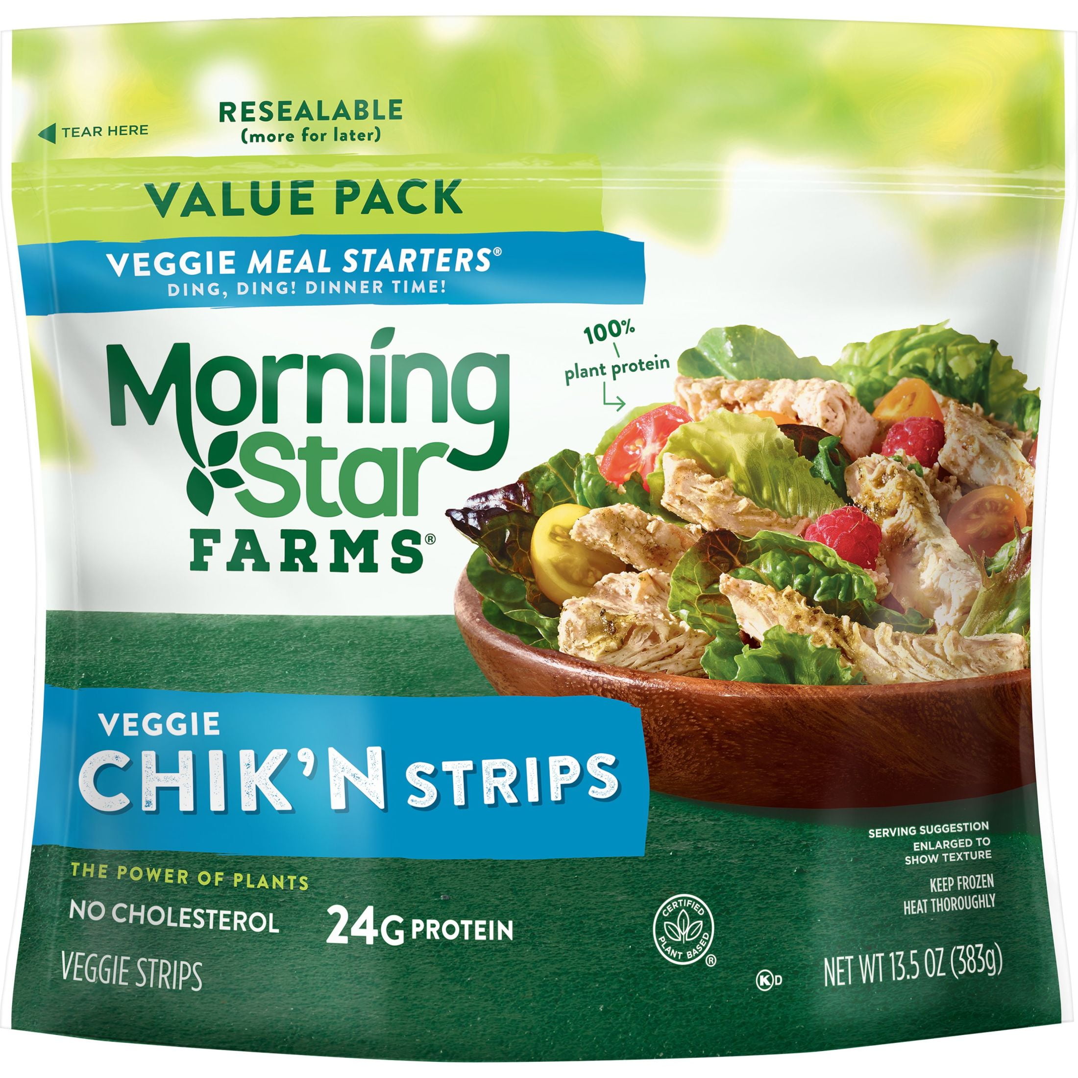 MorningStar Farms Meal Starters Original Meatless Chicken Strips, 13.5