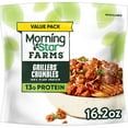 thumbnail image 1 of MorningStar Farms Meal Starters Vegan Grillers Vegan Crumbles, 16.2 oz Bag, 1 of 8
