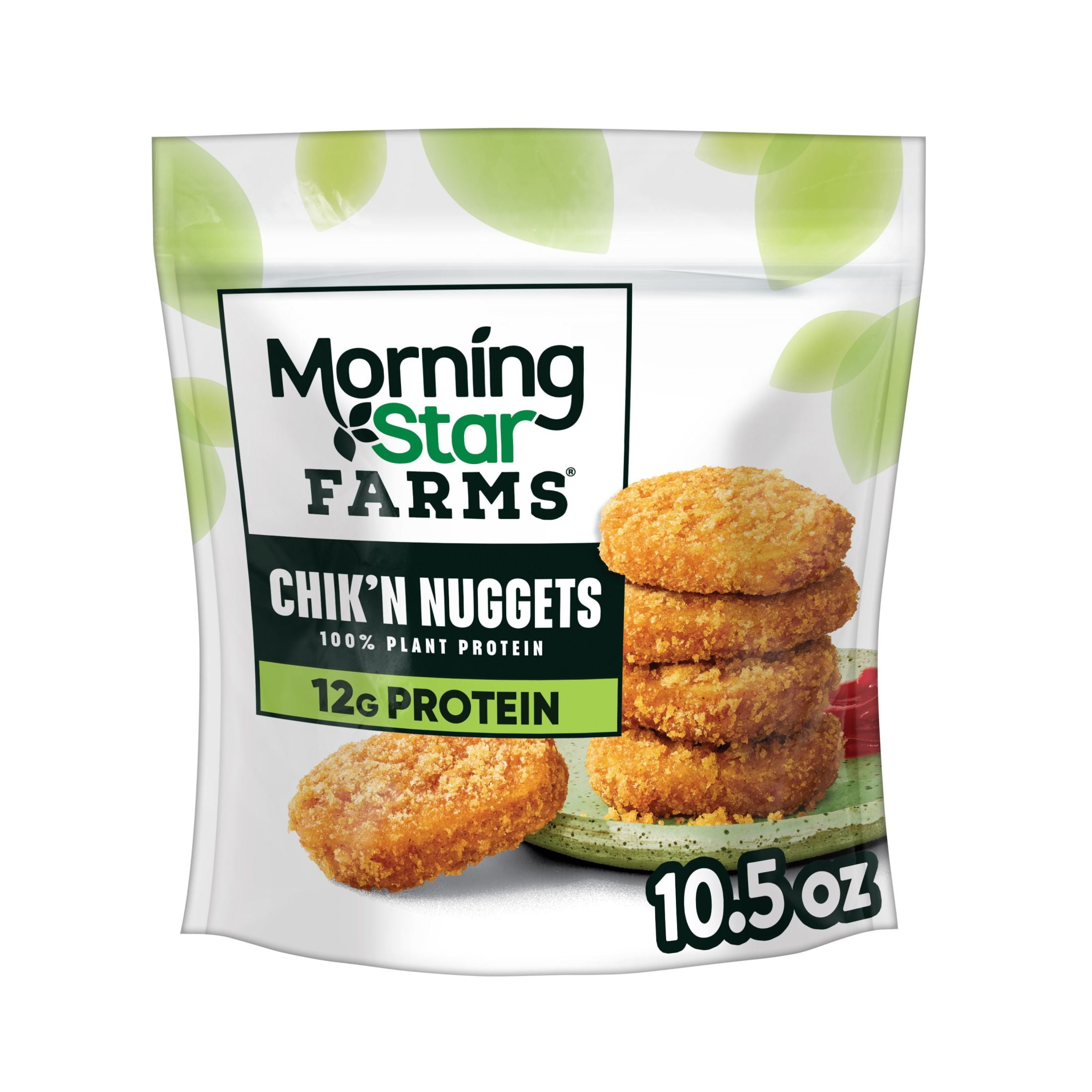 MorningStar Farms Original Meatless Chicken Nuggets, 10.5 oz (Frozen