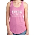 thumbnail image 1 of Mornings are for coffee and contemplation Racerback Tank, 1 of 3