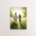 thumbnail image 1 of Mornings with Him Jesus Girl Poster, Unframed Canvas 12x16in, 1 of 4