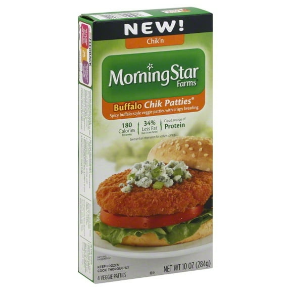 Morningstar Farms Msf Buffalo Wings Frz Pat 10ozx8