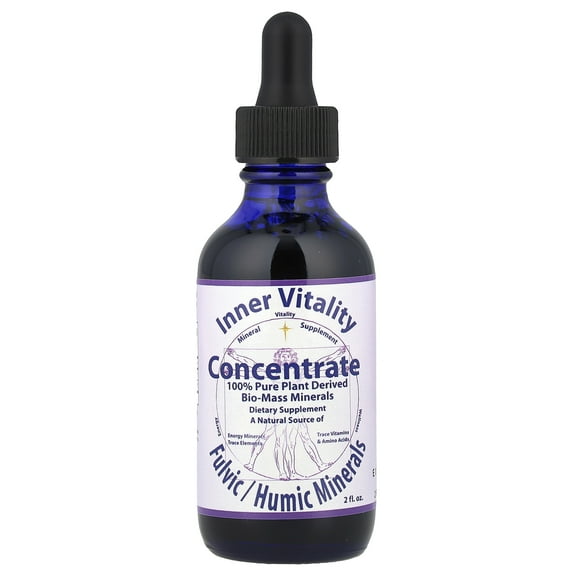 Morningstar Minerals Inner Vitality, Concentrate, Fulvic/Humic Minerals, 2 fl oz