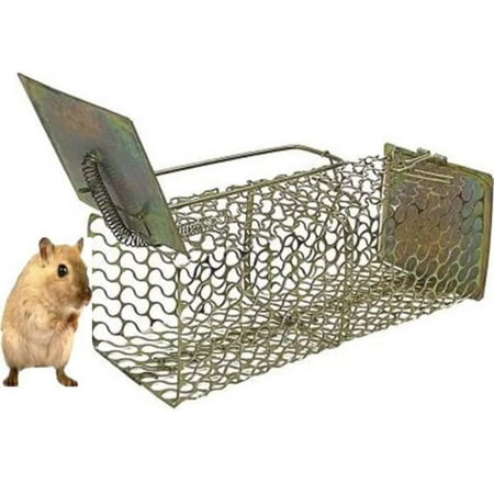 Morningvale ® Rat/Mouse/Rodent Small Trap Cage Rustic Copper (Chain Trap)