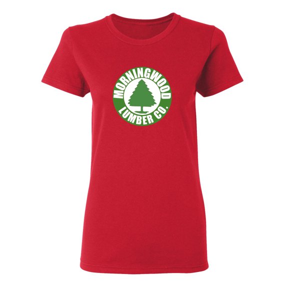 Morningwood Lumber Sarcastic Novelty Gift Idea Adult Humor Funny Women's Casual Tees