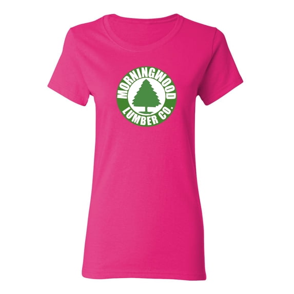 Morningwood Lumber Sarcastic Novelty Gift Idea Adult Humor Funny Women's Casual Tees