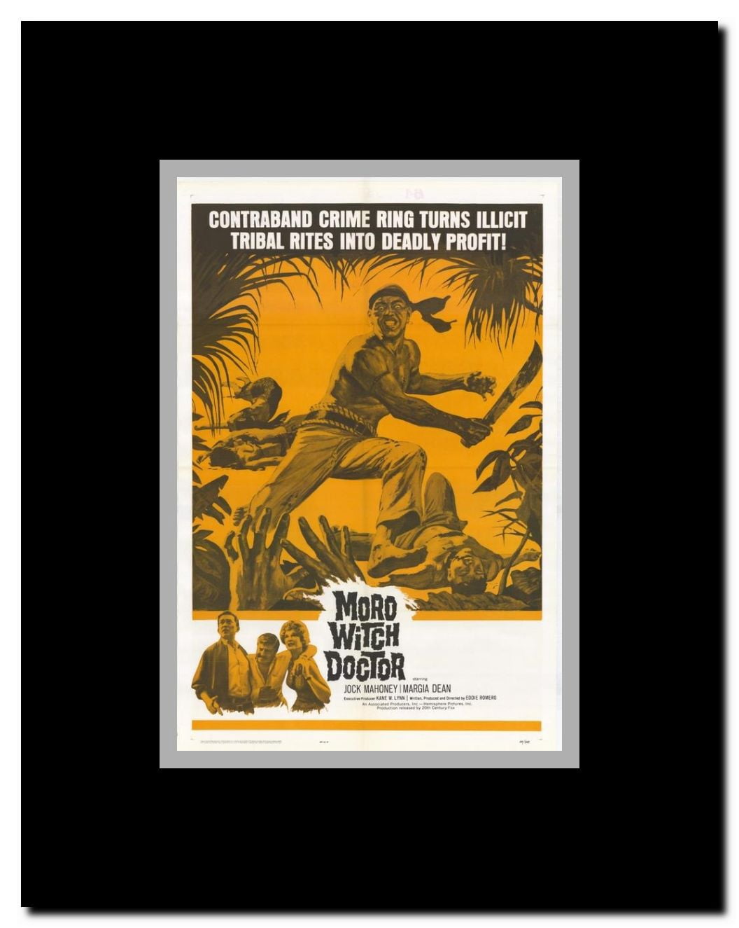 Moro Witch Doctor Framed Movie Poster