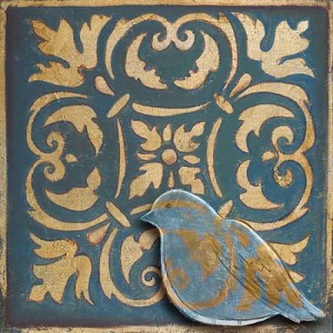 Moroccan Bird I Canvas Art - Patricia Pinto (24 x 24)