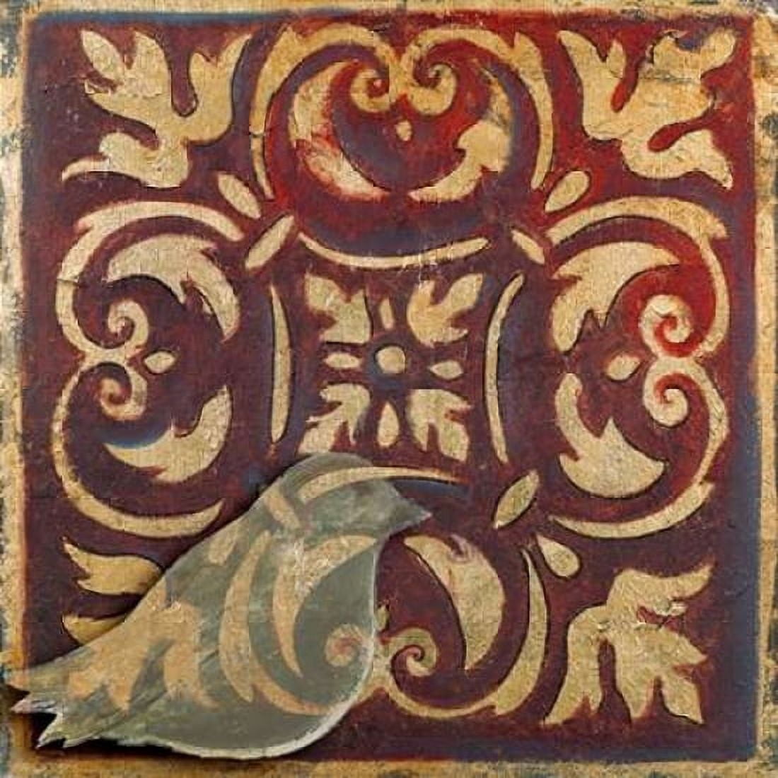 Moroccan Bird II Canvas Art - Patricia Pinto (24 x 24)