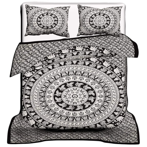 Moroccan Duvet Cover Set Old Fashioned Decorative 3 Piece Bedding Set With 2 Pillow Shams Twin Ful
