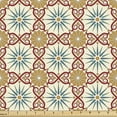 thumbnail image 1 of Ambesonne Classic Fabric by the Yard Upholstery, Geometric Forms, 1 Yard, Mustard Beige, 1 of 4
