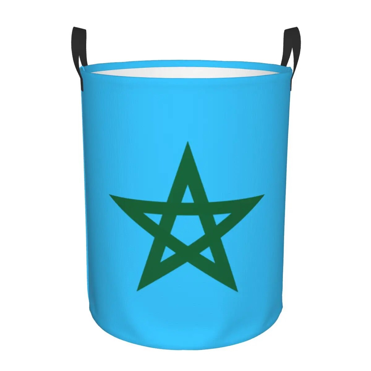 Moroccan Flag Its In My DNA Morocco Laundry Basket Foldable Toy Clothes Hamper Storage Bin for