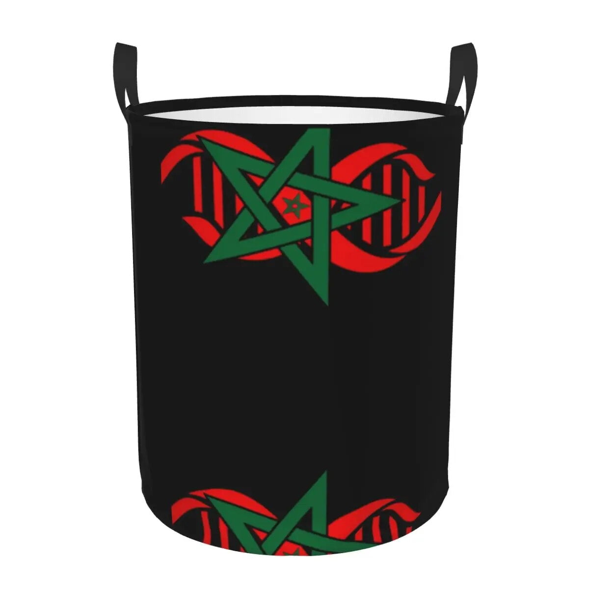 Moroccan Flag Its In My DNA Morocco Laundry Basket Foldable Toy Clothes Hamper Storage Bin for