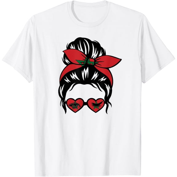 Moroccan Flag Morocco Soccer Jersey for Men Women Boys Girls T-Shirt, Vintage Birthday Gift