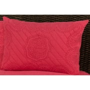 Rizzy Home Moroccan Pink Fling Sham Standard