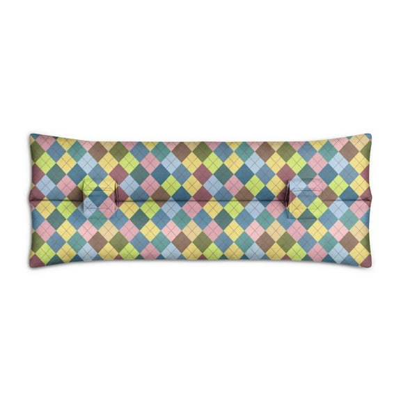 Moroccan Geometric Mastectomy Pillow - Seatbelt Cushion for Post Breast Surgery - Travel-Friendly Recovery Aid