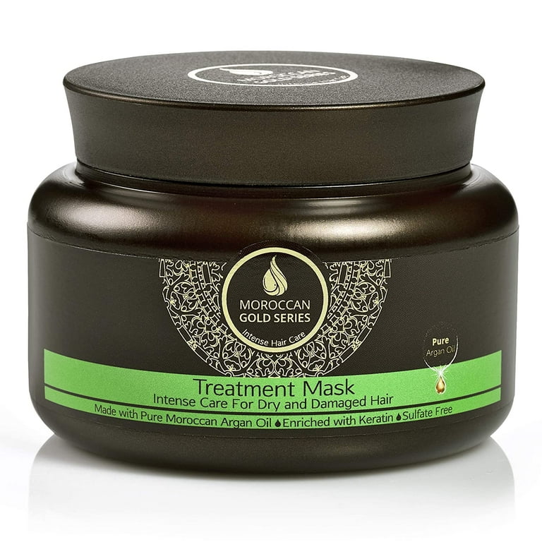 Moroccan Gold Series Argan Oil Hair Treatment Mask - Restoring 